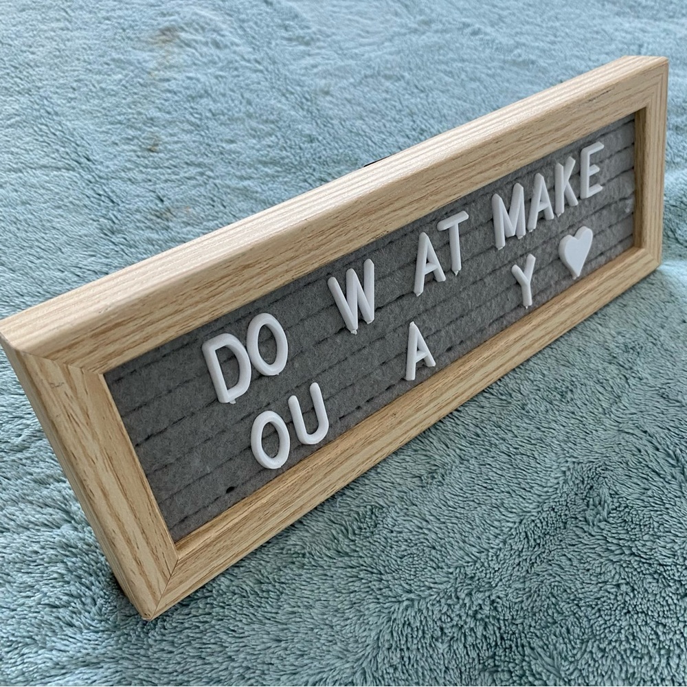 Felt Letter Board